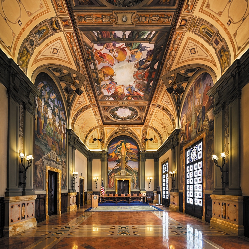 Interior, US Embassy, Rome, Italy