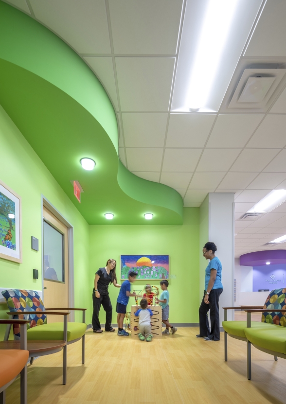 Interior kids play area/lobby