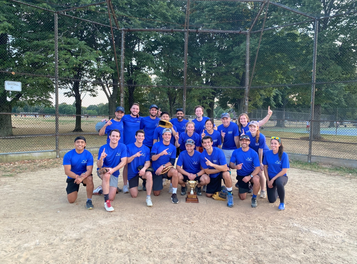 EYP Boston softball team members